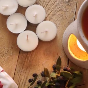 Velas de Té Sin Aroma (Pack de 6)